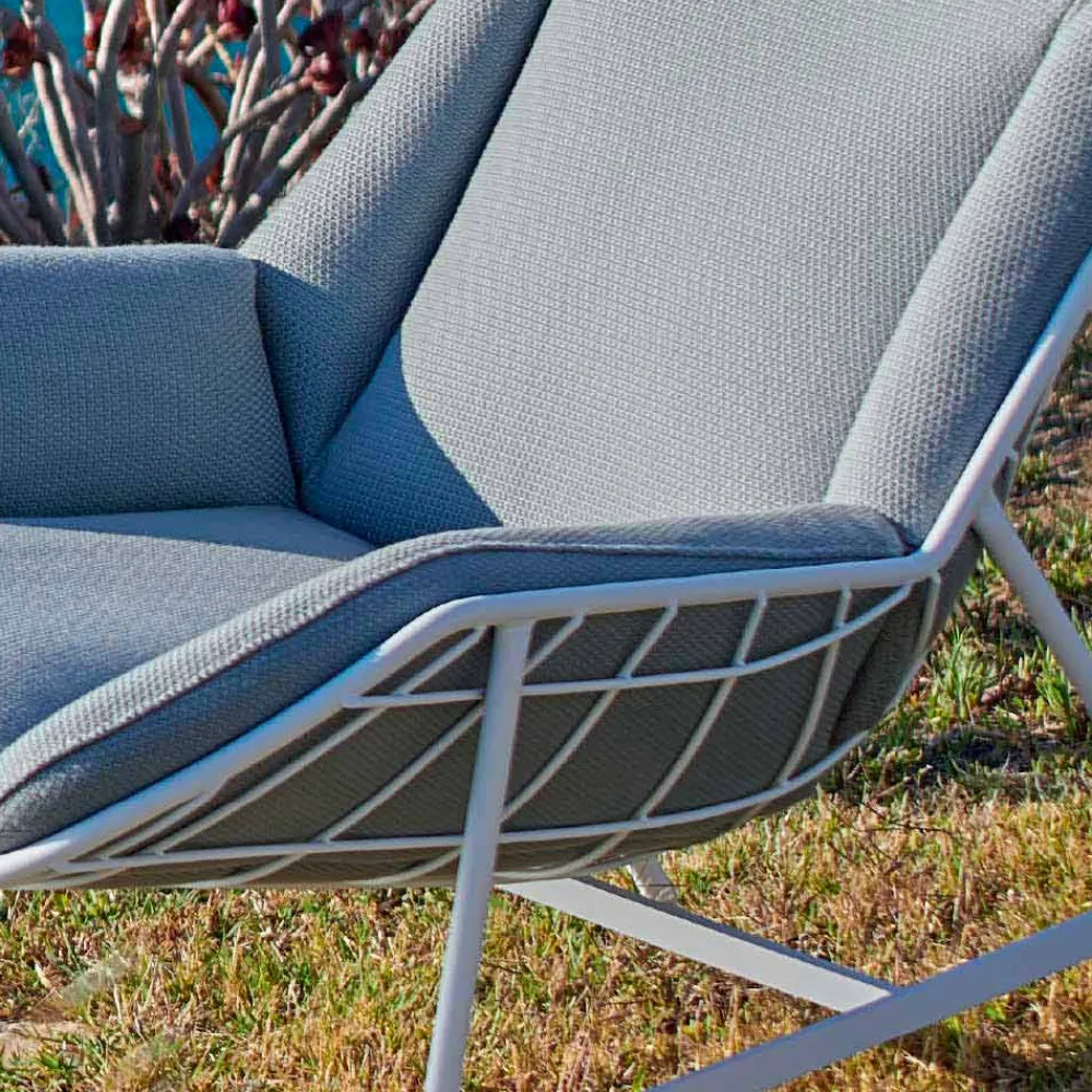 Varaschin Metallsessel-Bergere-Gartensessel in modernem Design Summer Set