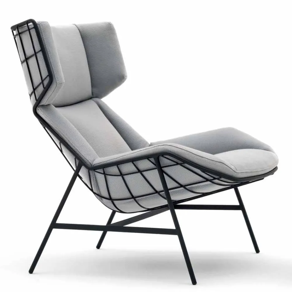 Varaschin Metallsessel-Bergere-Gartensessel in modernem Design Summer Set