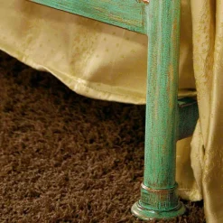 Viadurini Night Design Maßgeschneiderte Möbel|Schmiedeeisen Queen Size Bett-Bett 120x190 aus Schmiedeeisen handgefertigt Gabriella