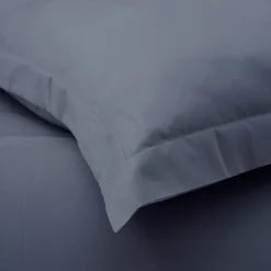 Viadurini Textile Bettbezüge-Bettbezug-Set aus 100 % Baumwollsatin mit 1 Kissenbezug, hergestellt in Italien – flauschig