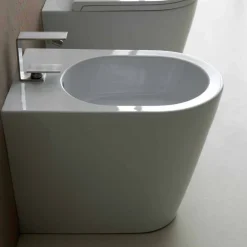 Viadurini Bathroom Bidet-Bidet aus Keramik 57x37 modernes Design Sun, made in Italy