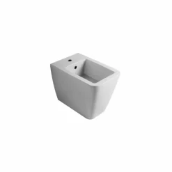 Viadurini Bathroom Bidet-Bidet aus weißer Keramik modernes Design Sun 55x35cm made in Italy