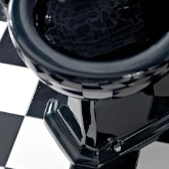 Viadurini Bathroom Bidet-Bidet in weißer oder schwarzer klassischer Keramik aus dem Boden Made in Italy - Marwa