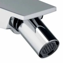 Viadurini Taps Bidetarmaturen-Bidetmischer mit verchromtem Abfluss Made in Italy - Galla