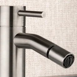 Viadurini Taps Bidetarmaturen-Bidetmischer ohne Abfluss aus AISI 316L Stahl - Artigli