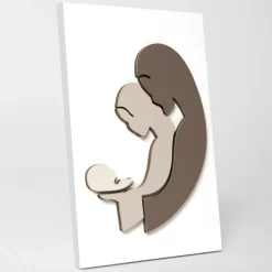 Viadurini Decor Religiöse Bilder-Bild mit der Darstellung der Anbetung Made in Italy - Cesar