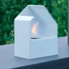 Viadurini Fire Design Tischkamine Bioethanol-Bio Ethanol Tischkamin aus Keramik Hüttenmodell Curtis
