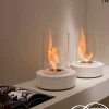 Viadurini Fire Design Bodenkamine Bioethanol|Tischkamine Bioethanol-Bio Ethanol Tischkamin aus Marmor und Glas Gordon