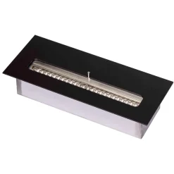 Viadurini Fire Design Brenner Bioethanol-Bioethanol Brenner aus Edelstahl für Linearen Kamin Made in Italy - Brandon