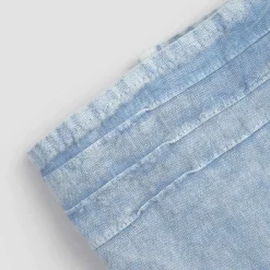 Viadurini Textile Handtücher-Blaues schweres Leinen-Badetuch, von Luxus und italienischem Design - Jojoba