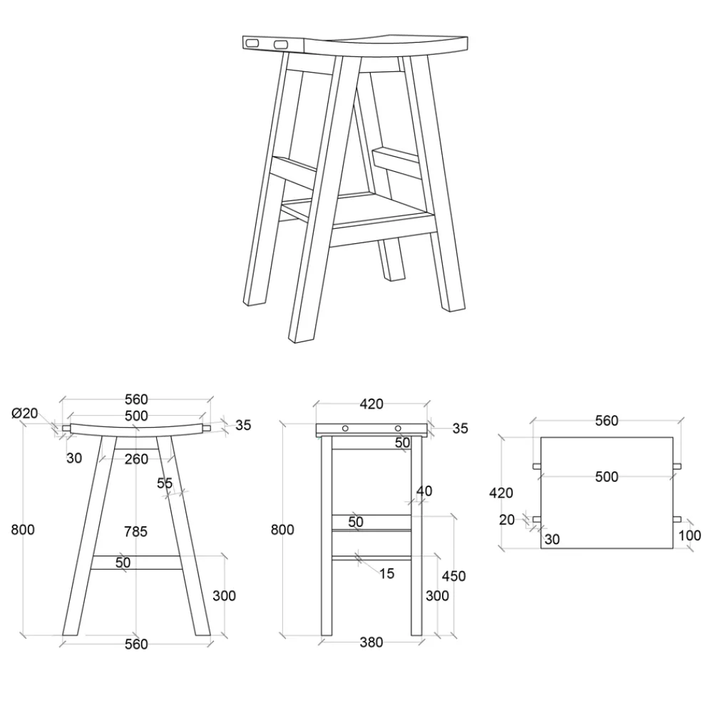 Viadurini Bathroom Badmöbel Stehend-Boden-Badezimmerschrank aus grünem Teakholz mit Handtuchhaken - Raomi