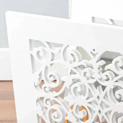 Viadurini Living Zeitungsständer-Boden-Zeitungsständer aus modernem farbigem Holz mit Dekoren - Dubai