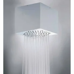 BOSSINI Duschköpfe-  Cube Duschkopf aus Edelstahl in modernem Design