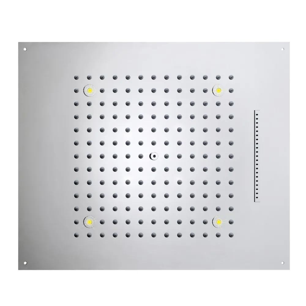 BOSSINI Duschköpfe-Deckenduschkopf aus Chrom mit zwei Strahlarten und Dream-Farbtherapie