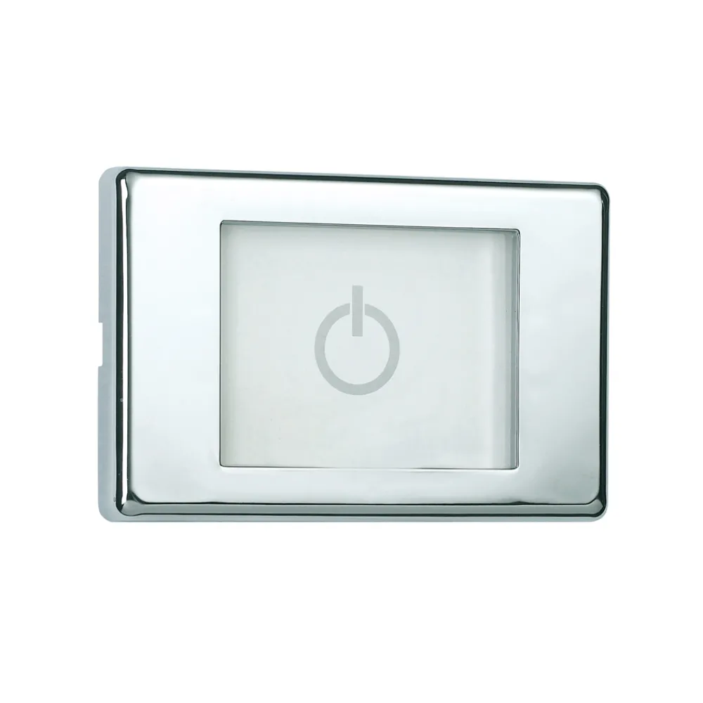 BOSSINI Duschköpfe-Deckenduschkopf aus Chrom mit zwei Strahlarten und Dream-Farbtherapie