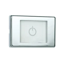 BOSSINI Duschköpfe-Dream moderner Duschkopf in Chromoptik mit LED-Leuchten und vier Funktionen