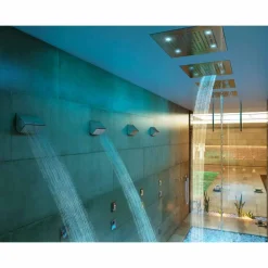 BOSSINI Duschköpfe-Duschkopf mit Farblichttherapie in modernem Design Dream 2- Strahl