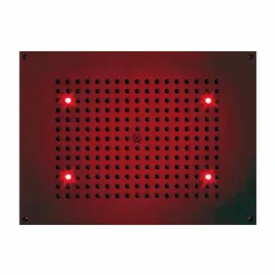 BOSSINI Duschköpfe-Rechteckiger Duschkopf 1-Strahl mit Farblichttherapie