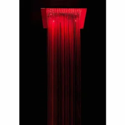 BOSSINI Duschköpfe-Rechteckiger Duschkopf 1-Strahl mit Farblichttherapie