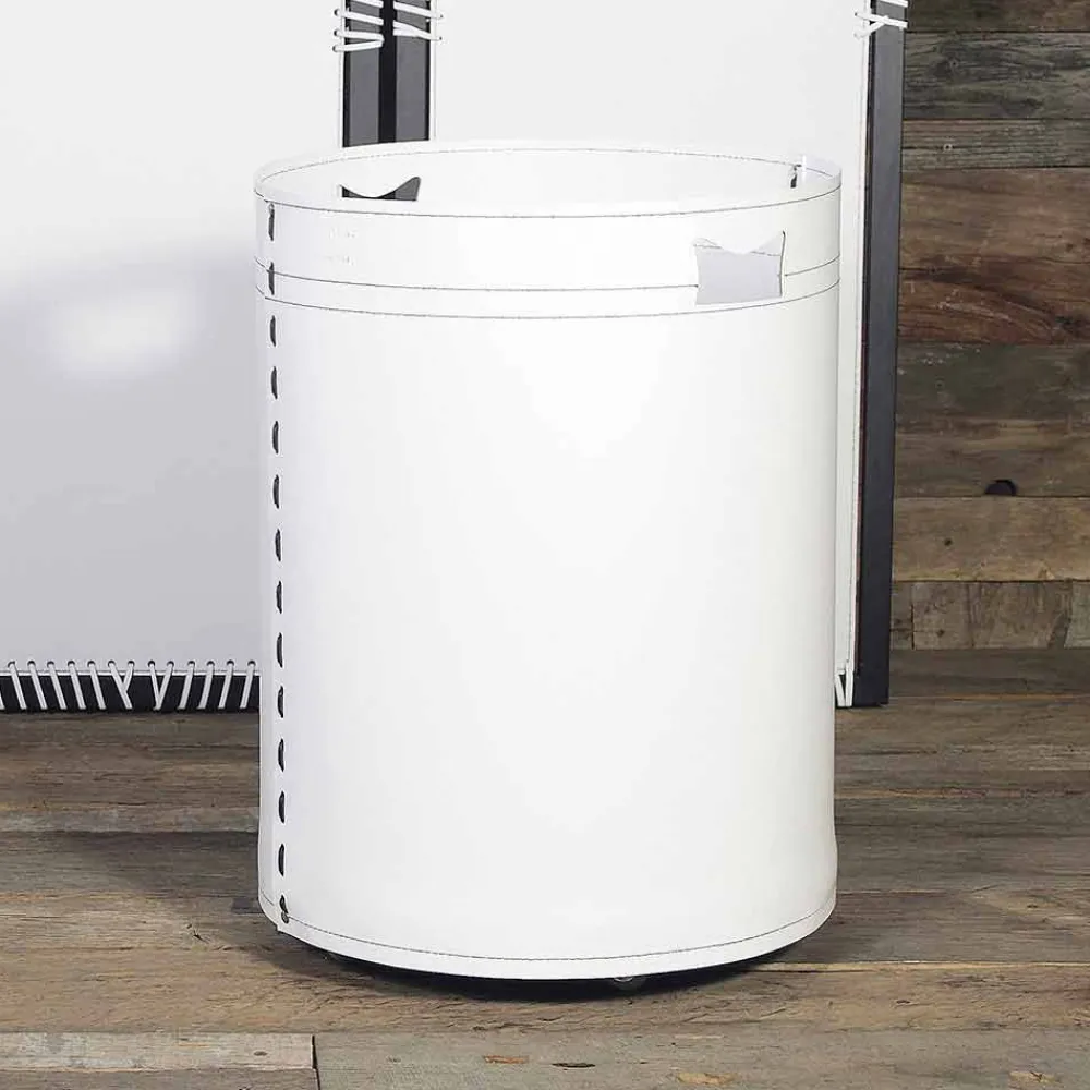 Viadurini Leather Kaminholzständer Aus Leder Und Kunstleder-Brennholzhalter aus Leder für Kamin- / Herdabschlüsse 100% Made in Italy