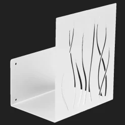 Viadurini Fire Design Kaminholzständer Aus Eisen Und Stahl-Brennholzhalter für den Innenbereich aus lackiertem Stahl Made in Italy - Ghino