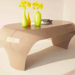 Viadurini Design Design Schreibtische-Büro Schreibtisch / Esstisch Audley Made in Italy