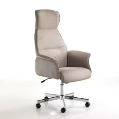 Viadurini Living Bürosessel-Bürosessel aus Kunstleder und Metallgestell – Beryllium