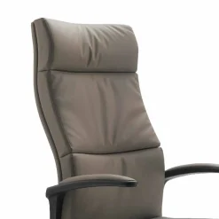 Viadurini Living Bürosessel-Bürosessel in modernem Design aus Leder Edda