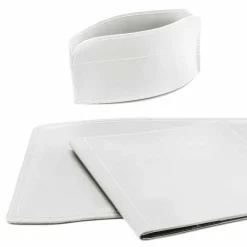 Limac Design Bürozubehör-Bürozubehör für Schreibtisch Made in Italy aus gebundenem Leder - Brando