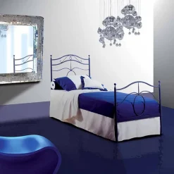 Viadurini Night Design Maßgeschneiderte Möbel|Einzelbetten Aus Schmiedeeisen-Cassiopea Einzelbett aus Schmiedeeisen in Design