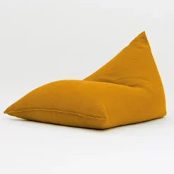 Viadurini in the Garden Sonnenliegen-Chaiselongue für den Garten aus safranfarbenem Outdoor-Stoff - Maestrale