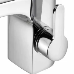 Viadurini Taps Waschbeckenarmaturen-Chrom Messing Waschbecken Wasserhahn ohne Abfluss, hohe Qualität - Gonzo