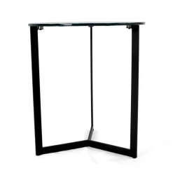 Viadurini Living Moderne Couchtische-Couchtisch aus Glas mit Stahlgestell, hergestellt in Italien – Aspira