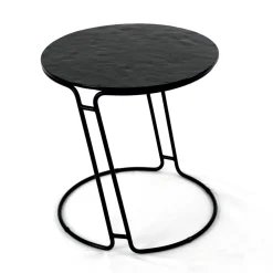 Viadurini Living Moderne Couchtische-Couchtisch aus Glas und rundem Sockel, hergestellt in Italien – Tullia