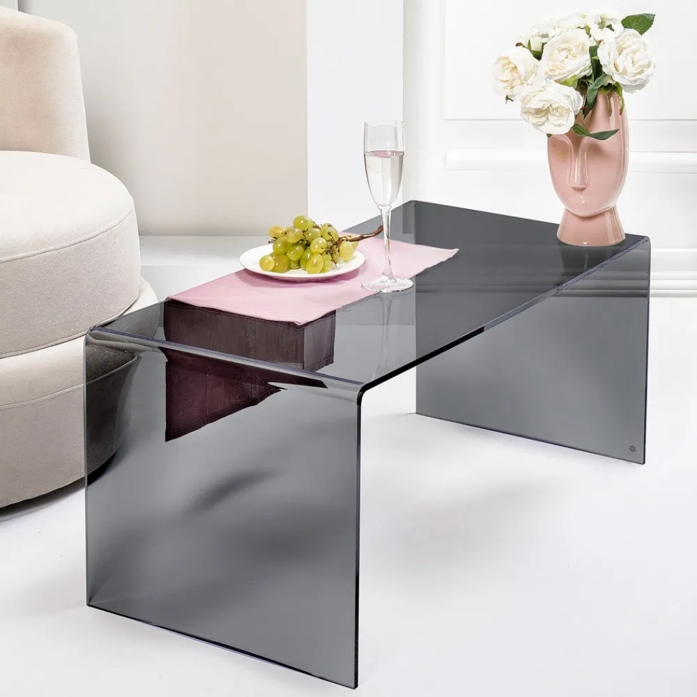 Viadurini Living Moderne Couchtische-Couchtisch aus PMMA, hergestellt in Italien – Jasmine