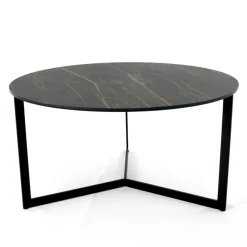 Viadurini Living Moderne Couchtische-Couchtisch aus Stahl und Feinsteinzeug, hergestellt in Italien – Aspira