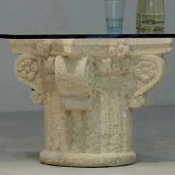 Viadurini Living Couchtische Aus Stein-Couchtisch aus Stein und Kristall im klassischen Design Balos