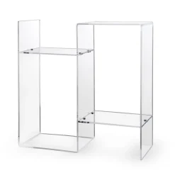 Viadurini Living Moderne Couchtische-Couchtisch aus transparentem oder Rauch-Plexiglas Made in Italy - Janne