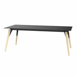 Vondom Moderne Couchtische-Couchtisch aus weißem oder schwarzem Laminat in 2 Größen - Faz Wood von