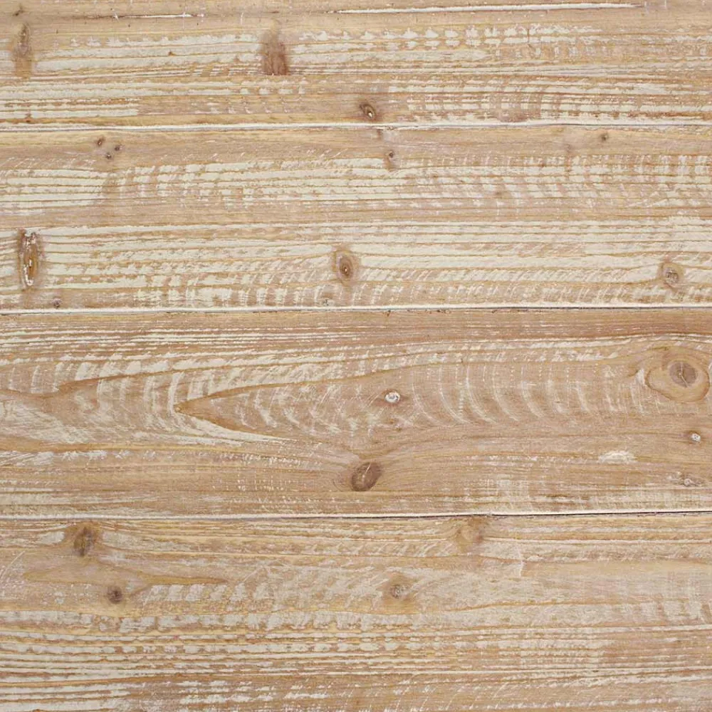 Viadurini Living Moderne Couchtische-Couchtisch für das Wohnzimmer aus Tannenholz und Stahl - Ilenia