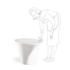 Viadurini in the Garden Garten Beistelltisch-Couchtisch für den Außenbereich aus farbigem Polyethylen Made in Italy - Igorina