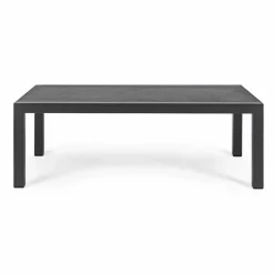 Viadurini in the Garden Garten Beistelltisch-Couchtisch im Freien mit Aluminiumbasis und Keramikplatte - Maino