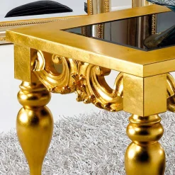 Viadurini Living Klassische Couchtische-Couchtisch im Rokoko Stil Lof