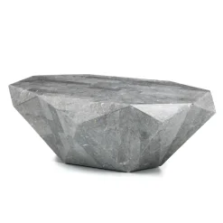 Viadurini Living Couchtische Aus Stein-Couchtisch in Form für den Innenbereich aus Fossil Stone in verschiedenen Ausführungen – Kopfhörer