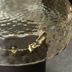 Viadurini Living Moderne Couchtische-Couchtisch mit Glasplatte und Metallgestell, hergestellt in Italien – Batulla