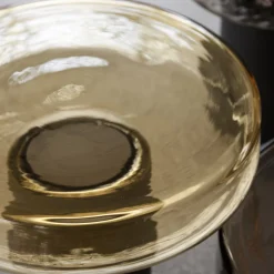 Viadurini Living Moderne Couchtische-Couchtisch mit Glasplatte und Metallgestell, hergestellt in Italien – Batulla