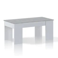 Viadurini Living Moderne Couchtische-Couchtisch mit Holzbehälter – Scandio