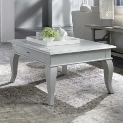 Viadurini Classic Klassische Couchtische-Couchtisch mit massiven Teilen aus Ayous und Linde, hergestellt in Italien – Ära