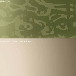 Viadurini Living Moderne Couchtische-Couchtisch mit quadratischer Glas- oder Metallplatte, hergestellt in Italien – Anakin