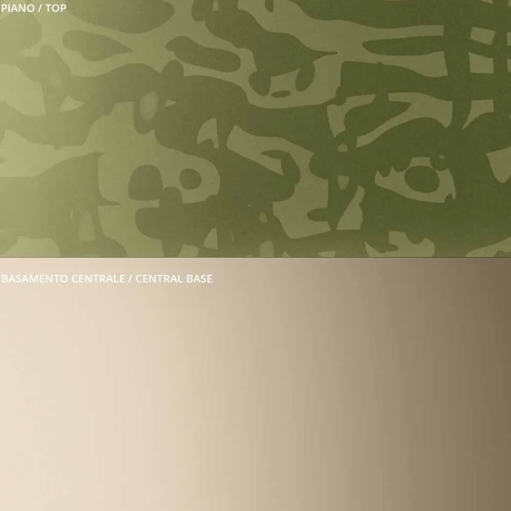 Viadurini Living Moderne Couchtische-Couchtisch mit quadratischer Glas- oder Metallplatte, hergestellt in Italien – Anakin